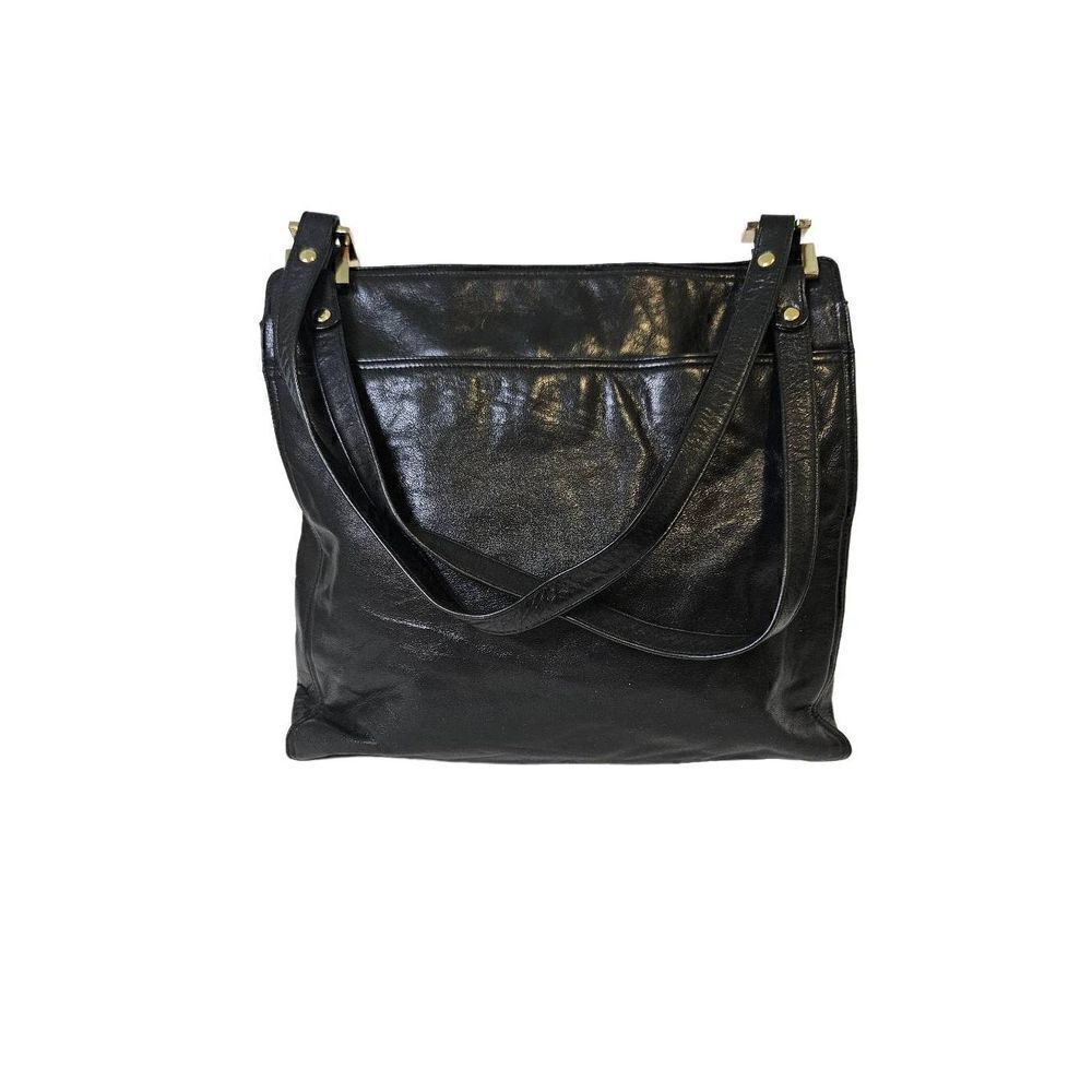 Jay Herbert black leather purse.